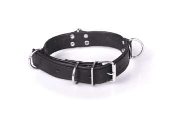 Deluxe Bondage Collar - Black