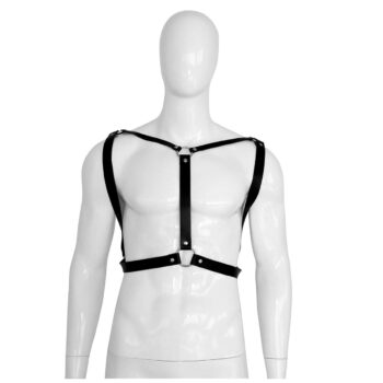 Men's leather harness S/M