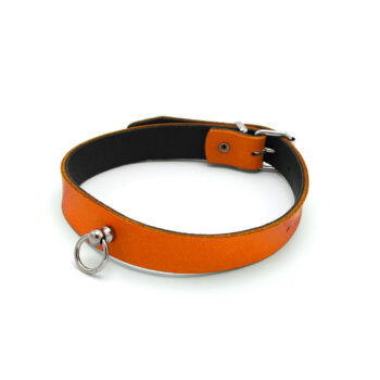 Leather Collar Mini O - Ring