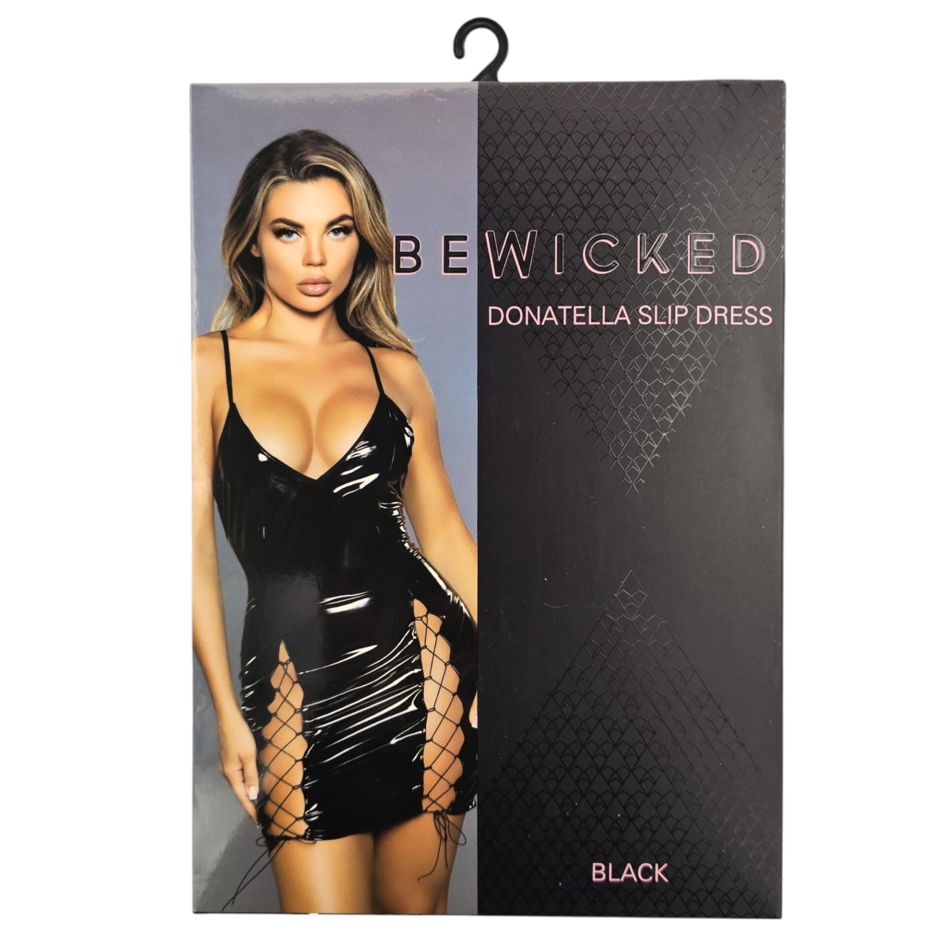 Donatella Slip Dress - BLK