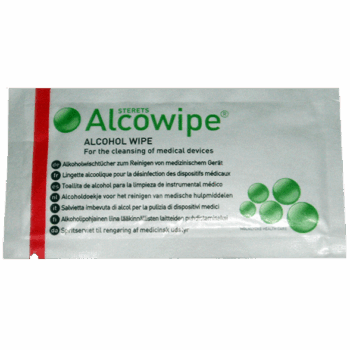 Sterile Cleaning Wipe Sachets-Pack of 10