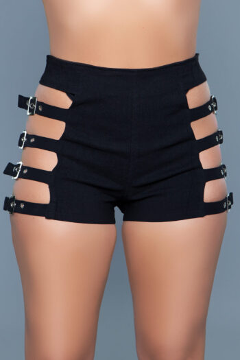 Feel The Vibe Shorts - BLK