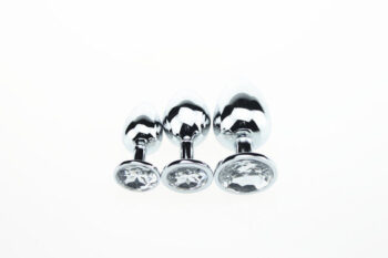Buttplug aluminium Medium
