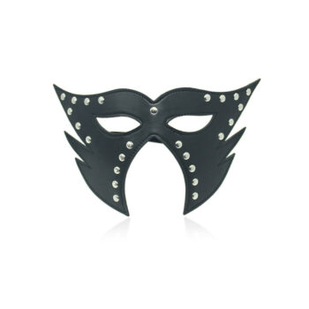 Cat Mask Open Mouth Black