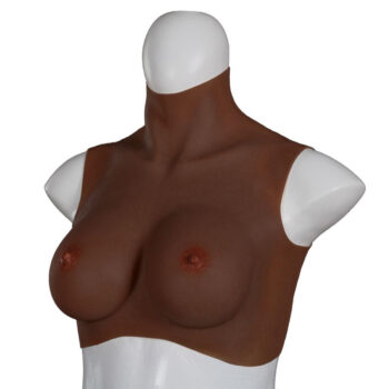XX - DreamsToys Ultra Realistic Breast Form Black Size